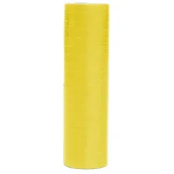 1 Rolle Papier Luftschlangen gelb