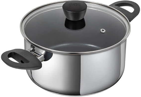 Kuhn Rikon Classic Induction 20cm/3L non-stick casserole