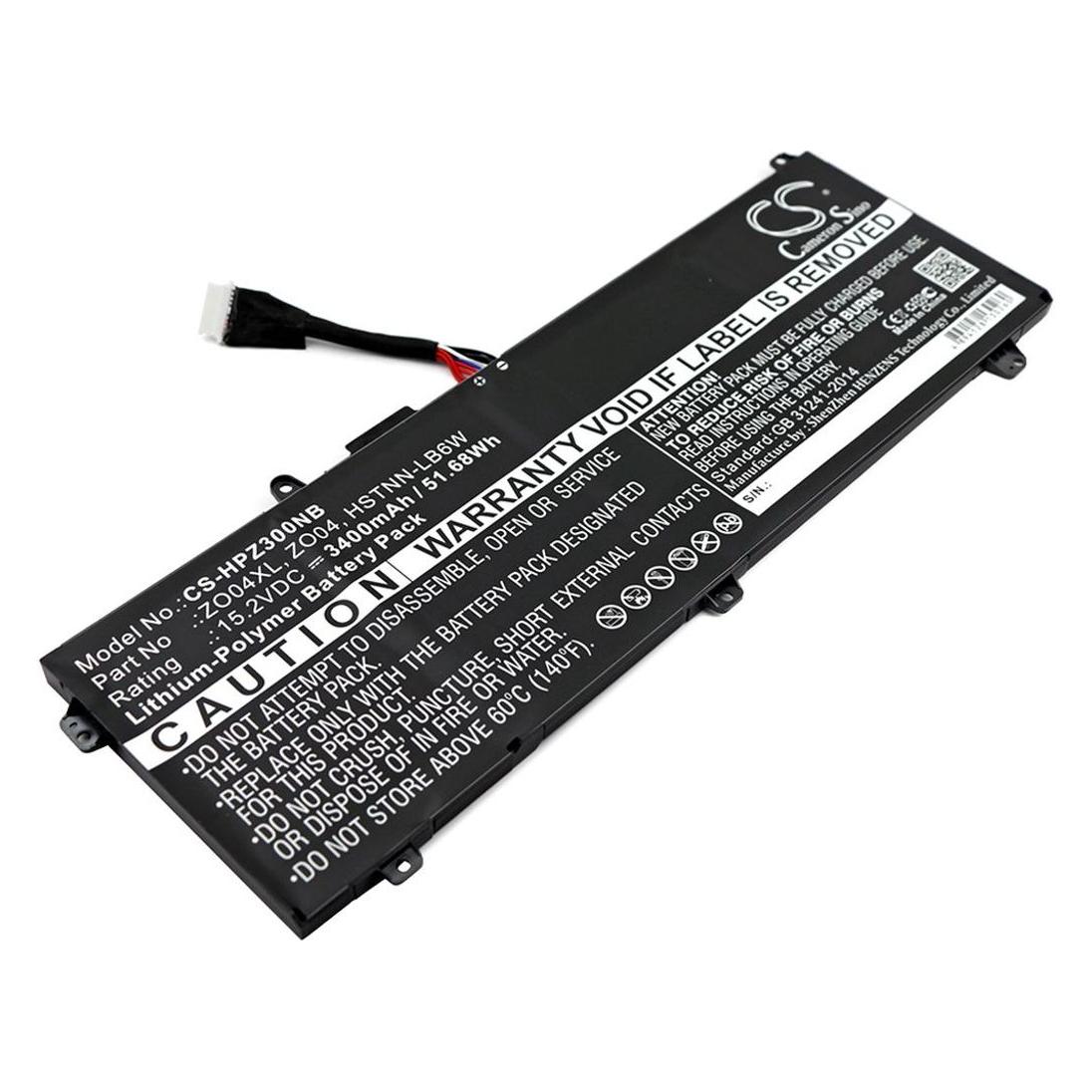 NoName Battery for HP Zbook Studio G3 etc (HPZ300NB)