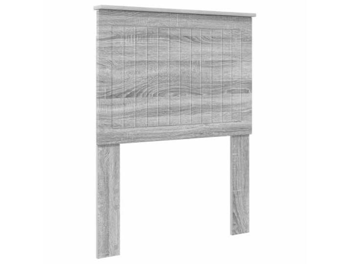 Makastle Kopfteil Grau Sonoma Holzwerkstoff 78x100 cm Minimalistisches Design