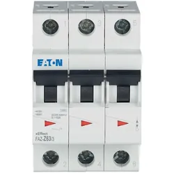 Eaton Leitungsschutzschalter 3p. FAZ-Z63/3