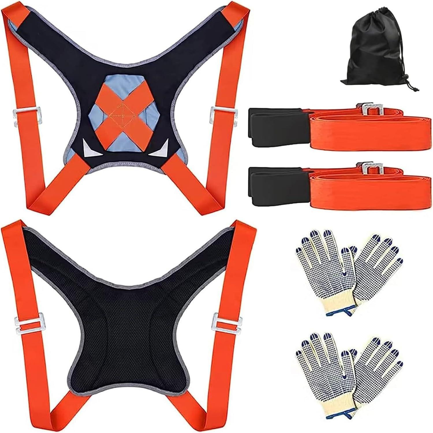 Selius Multifunctionele draagriemen voor meubels en apparaten, oranje