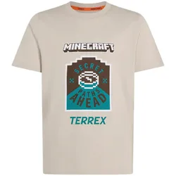 adidas TERREX Minecraft T-Shirt Kinder KT0904 - wonder alumina 140
