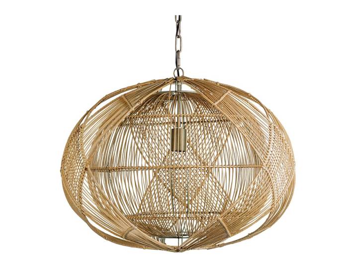 Suspension en rotin - ø 65 x 48 cm