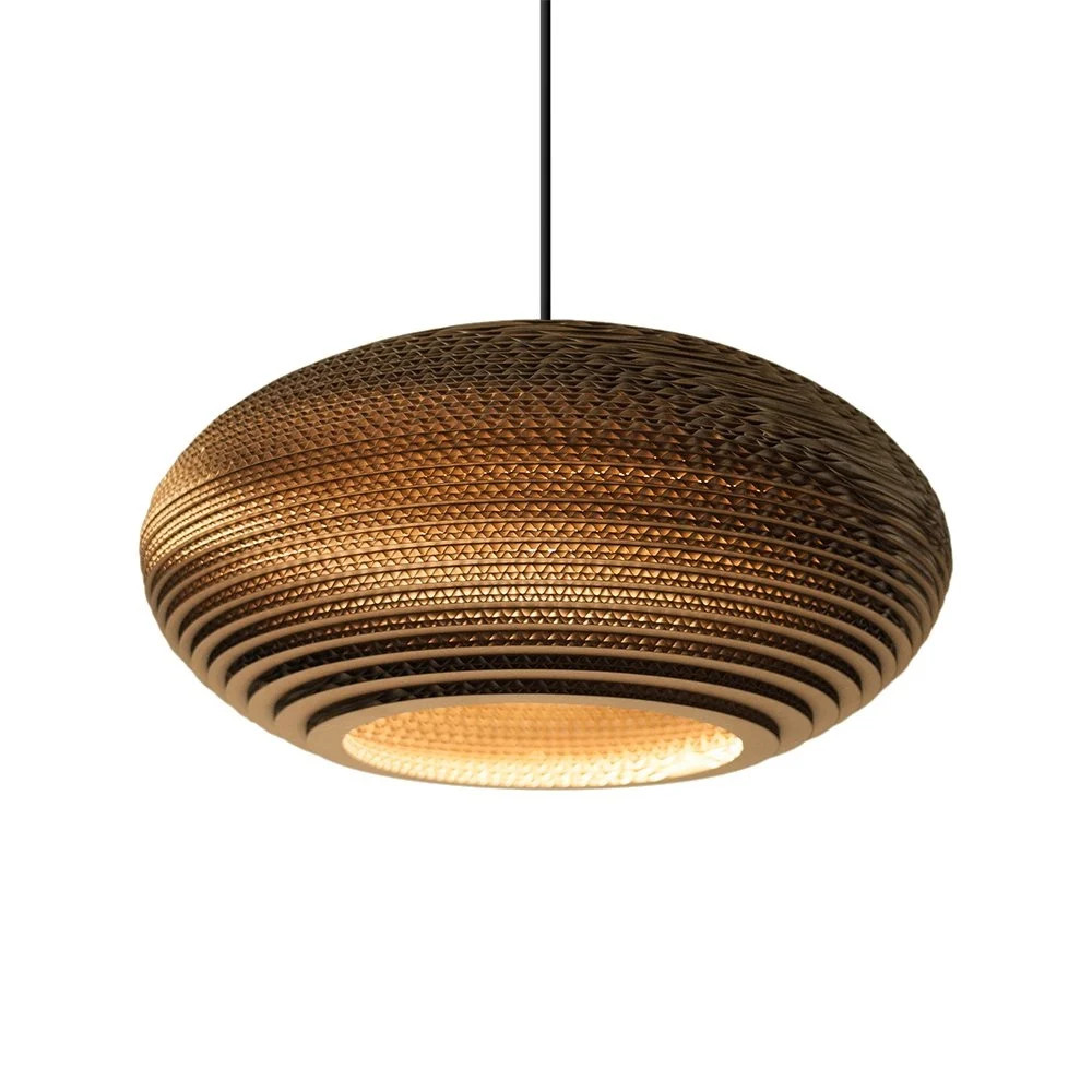 Graypants Disc 16 hanglamp naturel - ronde hanglamp