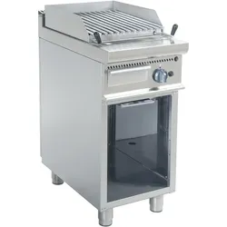 Esmeyer 1 x SARO Gas-Lavasteingrill mit offenem Unterbau  Modell E7/BS1BA