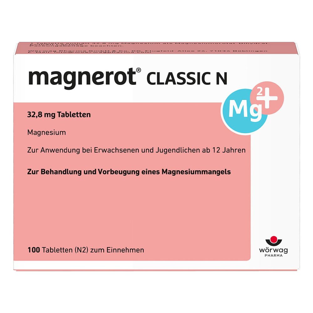 Wörwag Pharma GmbH & Co. KG Magnerot Classic N Tabletten 00150774