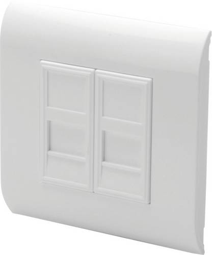 Digitus DN-93802 Keystone-Halterung 2-fach Weiß