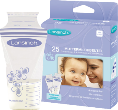 Lansinoh Laboratories Inc. Niederlassung Deutschland LANSINOH Muttermilchbeutel 25 St 03733192