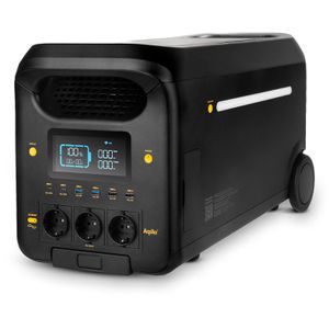 Aqiila Powerstation Powerbird S3000v2, App-fähig, 2560 Wh Akkukapazität, 13 Anschlüsse, Ausgangsleistung 3000 W