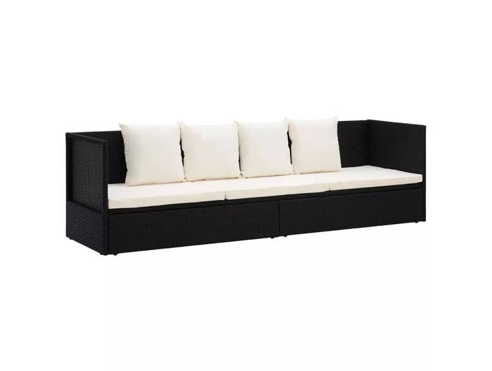 VidaXL - Gartenbett, 3P, Offwhite