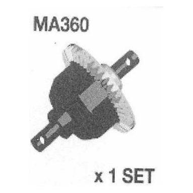 Amewi Differential MA360 Set AM10SC (009-MA360)