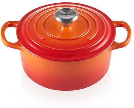 Le Creuset Signature Volcanic Cast Iron 20cm Round Casserole