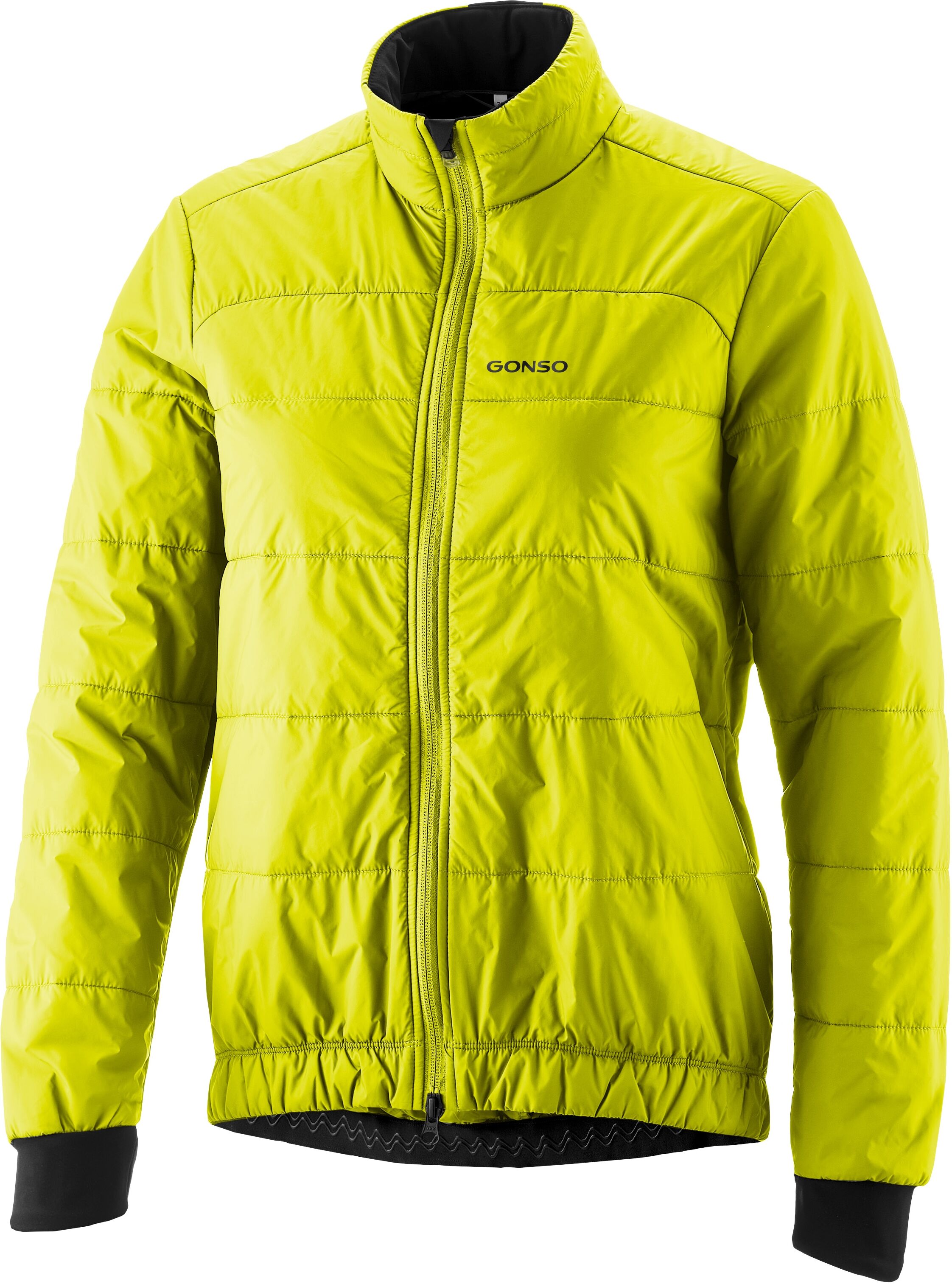 Gonso "Trail Jacket Primaloft W" Herren Radjacke, warme und atmungsaktive Primaloft-Jacke gelb 44