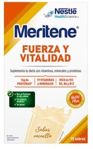 Meritene Sabor Baunilha 15 Saquetas 30g Baunilha