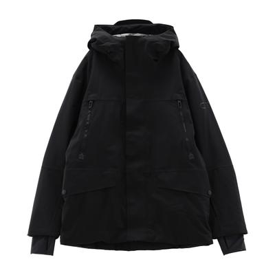 Funktionsjacke CMP "MAN JACKET FIX HOOD WITH INNER GAITER", Herren, Gr. S, nero, Web, Obermaterial: 100% Polyester. Futter: 100% Polyester. Wattierung: 100% Polyester, Jacken Funktionsjacke, Oversize-Schnitt, Wasserdicht, winddicht, getapte Nähte