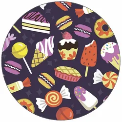 Essbares Papier, Motiv: Schmetterlinge, 19,5 cm