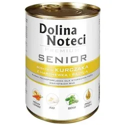 Dolina Noteci PREMIUM Senior Huhn mit Karotten und Basilikum 12x400g