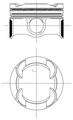 Mahle Kolben 081 Pi 00130 002