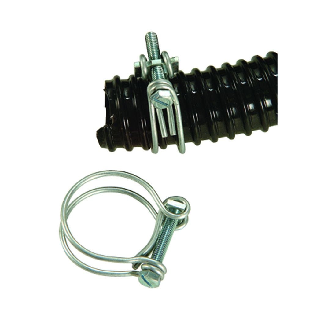 Ubbink slangklemmen verzinkt, zilver, 30 - 34 mm