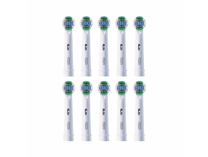 Oral-B Pro Precision Clean 10er Aufsteckbürsten – Ersatzbürste/Zahnpflege Zubehör – weiss