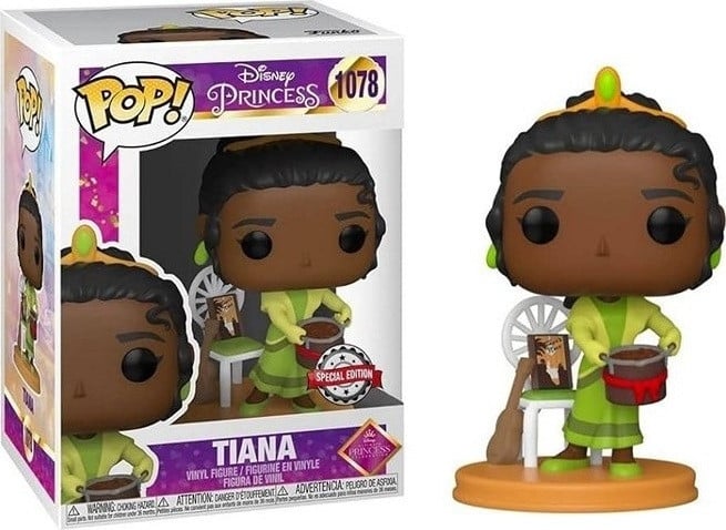 Funko Pop Disney De Prinses en de Kikker Tiana met Gumbo pot Speciale Editie #1078