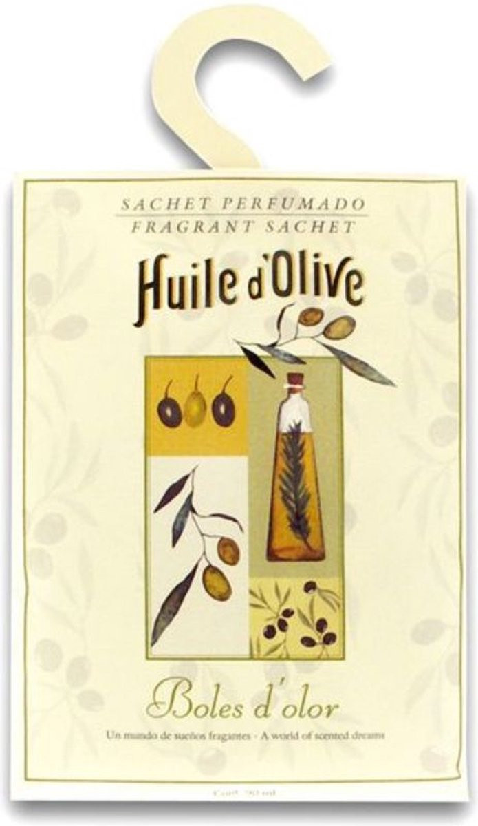 Boles d'Olor Geurzakjes Huile d'Olive 4 stuks