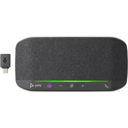 HP Poly Sync 10 Freisprecheinrichtung, für Microsoft Teams zertifiziert, Konferenzgerät, Silber