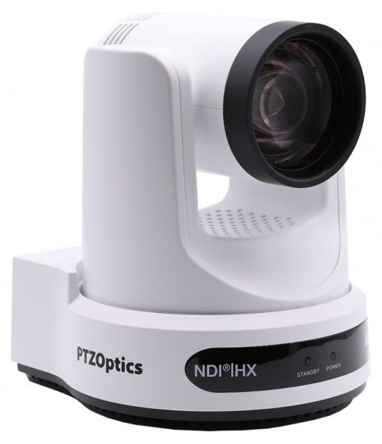 PTZOptics Move 4K IP-beveiligingscamera voor binnen- en buitengebruik met automatische panfunctie en vooraf ingestelde punten