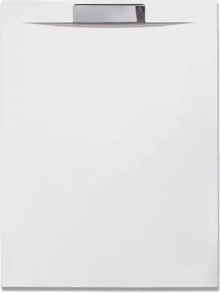 Duschwanne Milton, 120 x 90 cm, Marmor, weiß