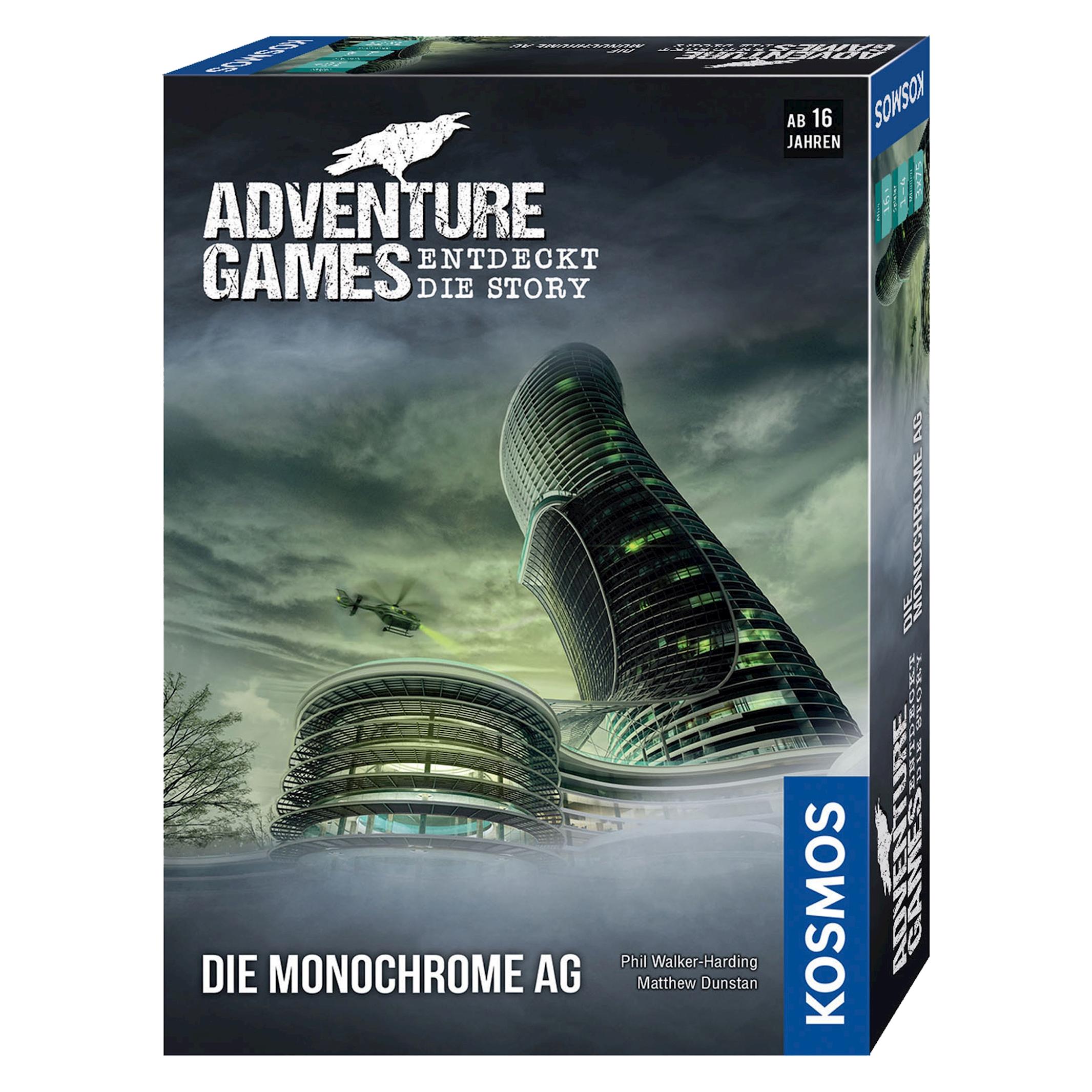 Kosmos Adventure Games - Die Monochrome AG (Deutsch, 1 - 4 Spieler) (29652622)