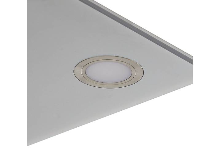 Evotec Hängeleuchte Pano, dimmbar, alu / grau / zink, für Wohn- / Esszimmer, Edelstahl, Modern