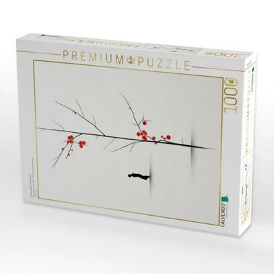 CALVENDO Puzzle Japan, geniale Pinselstriche | 1000 Teile Lege-Größe 64x48cm Foto-Puzzle für glückliche Stunden