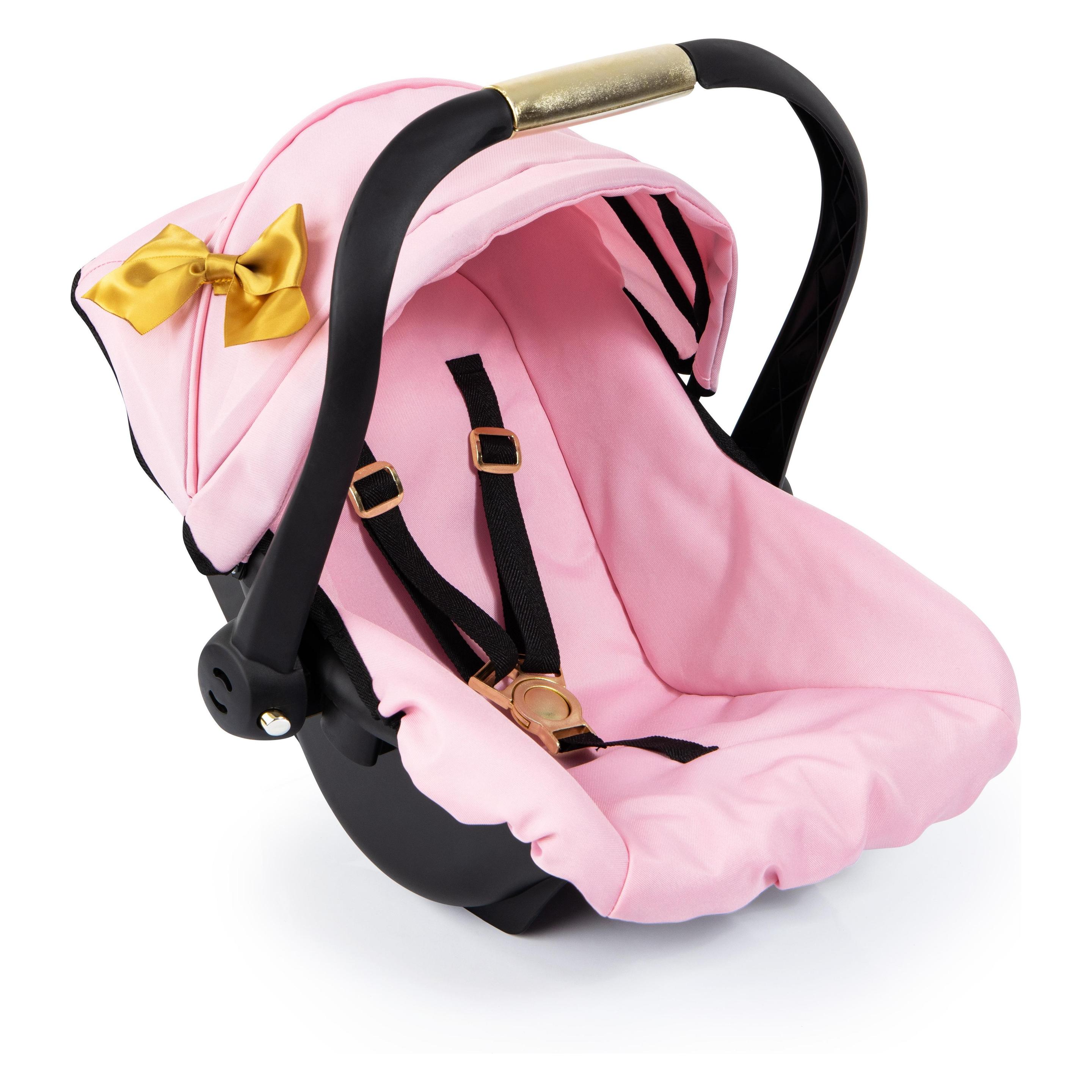 Bayer Deluxe Car Seat with Cannopy - Gold Bow (67990AA) (67990AA)