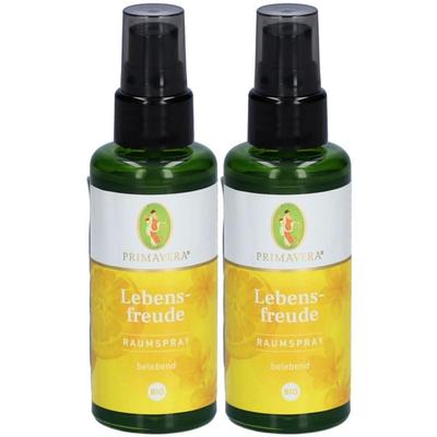 Lebensfreude Raumspray Bio 2x 2x50 ml Ätherisches Öl