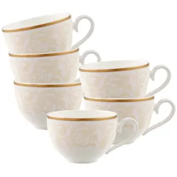 Villeroy & Boch Ivoire Kaffee-/Teeobertasse 120 ml 6er Set
