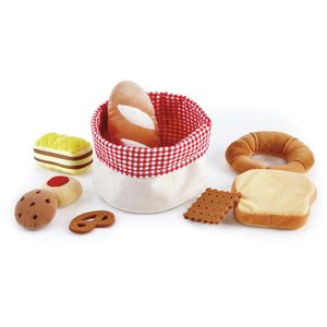 Hape Kaufladen-Zubehör E3168, Brotkörbchen, aus Stoff