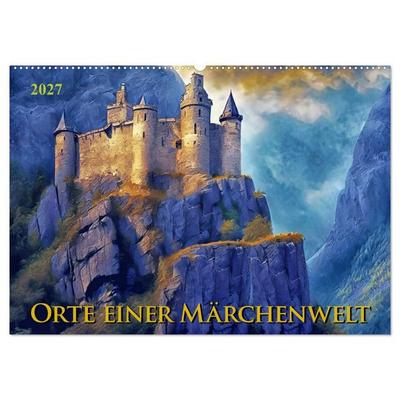 Orte einer Märchenwelt (Wandkalender 2027 DIN A2 quer), CALVENDO Monatskalender