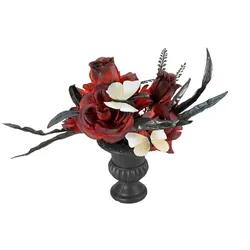 EUROPALMS Halloween Tischdeko, Rosen, 28cm