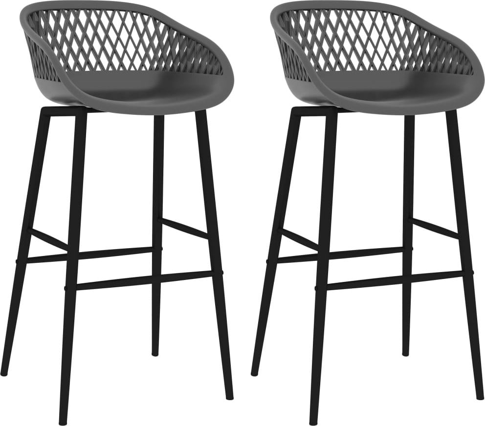 Syfax Barstoelen set van 2 - Grijs