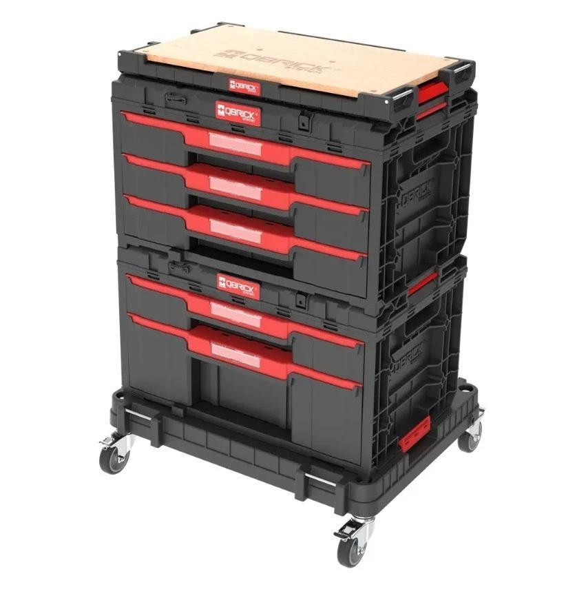QBRICK SYSTEM ONE Werkbank met 4 laden SKRZ N2435 PATROL