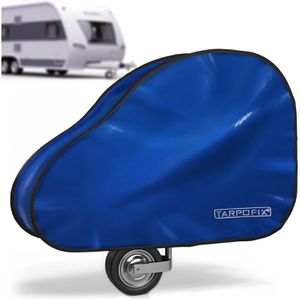 Tarpofix Deichselabdeckung DH5, 92 x 58 cm, aus PVC-Material, blau, für Anhänger & Wohnwagen