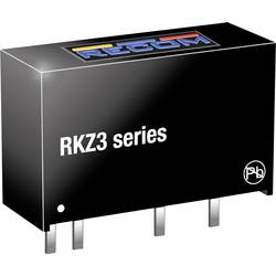 RECOM RKZ3-1205S DC/DC-Wandler, Print 600 mA 3 W Anzahl Ausgänge: 1 x Inhalt 1 St.