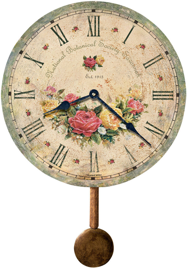 Howard Miller Wood Wall Clock 33.02cm W X 46.99cm H X 4.44cm D