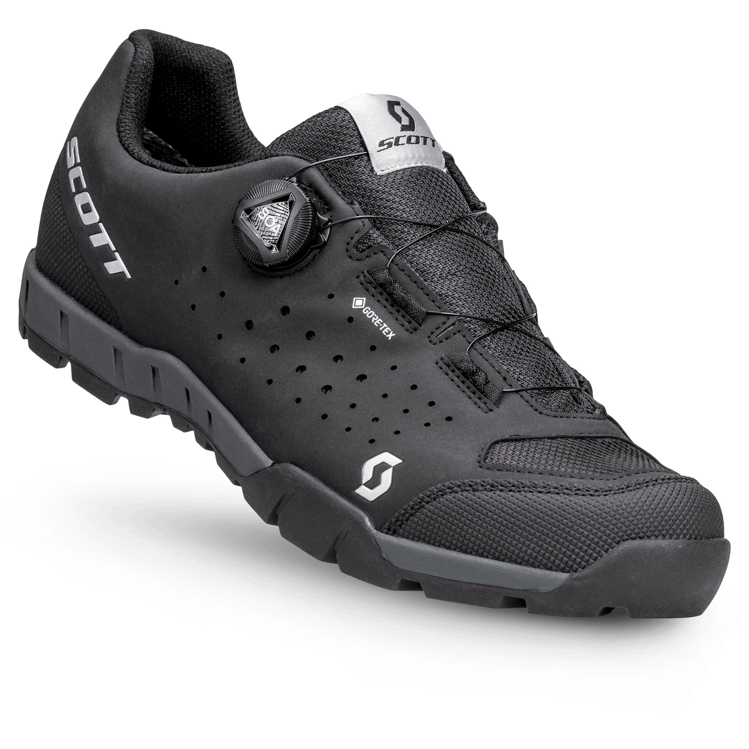 Scott Sport Trail Evo GTX Radschuhe Fahrradschuhe grau Größe 45 Camping Wasserdicht