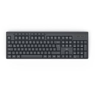 hama WK-200 Tastatur kabellos schwarz