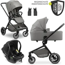 Hauck, Kinderwagen, Kinderwagen 3 in 1 3in1 Kinderwagen-Set Move N Care Trio Set (0 Monate - 4 Jahre)