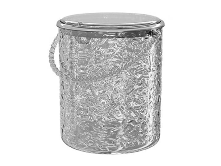 9bbhfJw4R Haushaltsmülleimer Mülleimer Mit Pressdeckel Und Griff(Grigio,L)