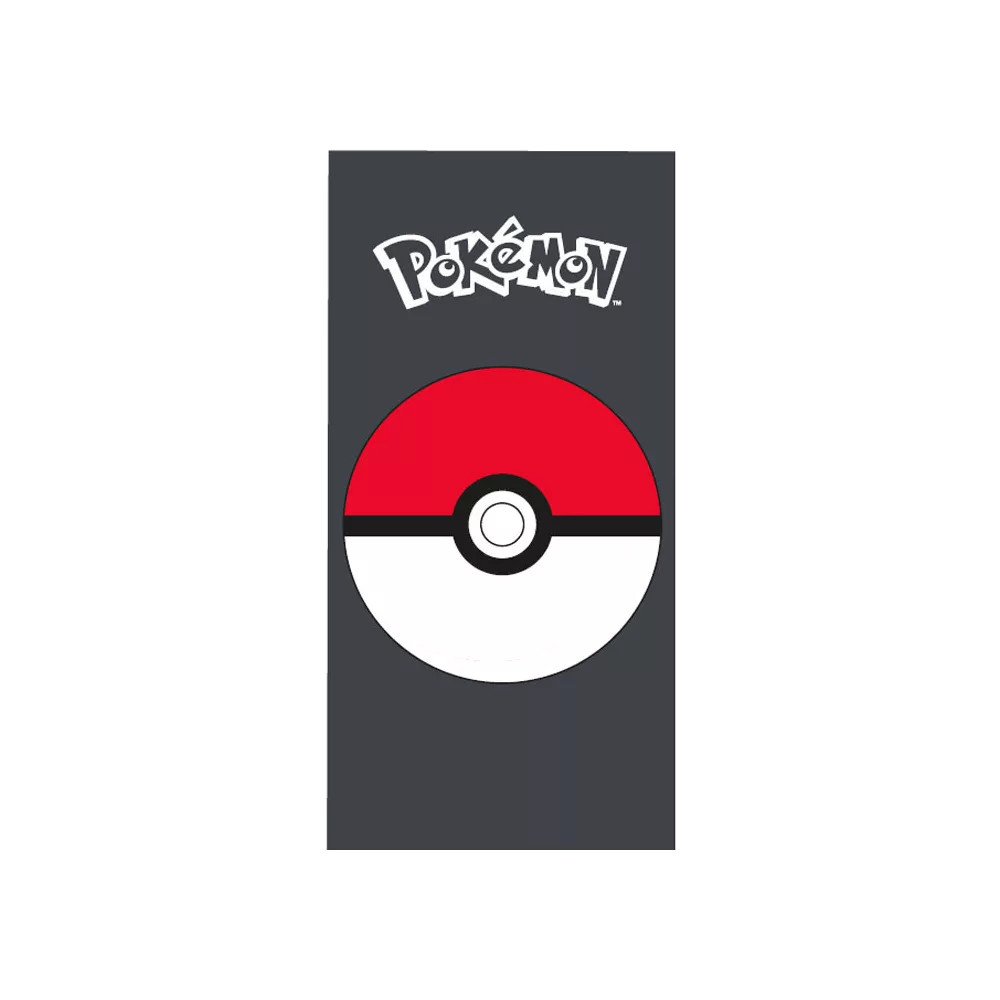 Pokemon strandlaken Pokémon Pokeball katoen 70 x 140 cm