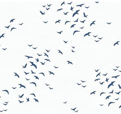 NextWall Birds in Flight Peel and Stick Wallpaper - 27 in. W x 18 ft. L